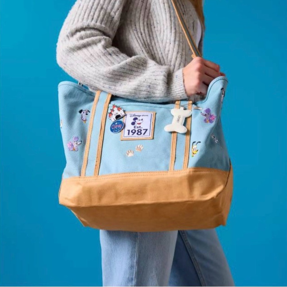 Disney Store Disney Dogs Disney Store Est. 1987 Canvas Tote – Large (NWT)